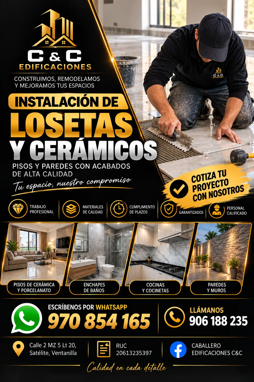 🏠 INSTALACIÓN DE LOSETAS Y CERÁMICOS — foto 1
